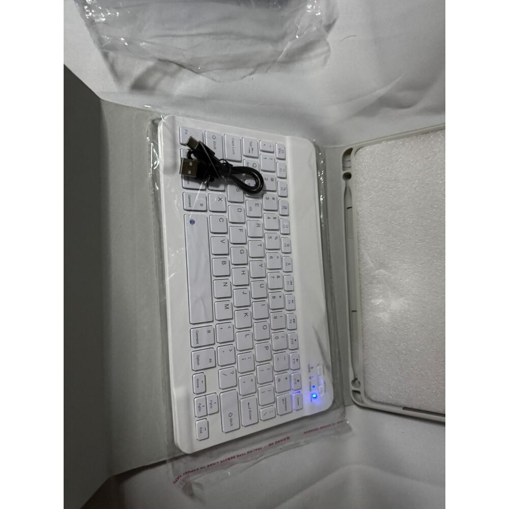 For Ipad 6/5Th Generation Case with Keyboard 2018/2017,Detachable Bluetooth Keyb - Picture 6 of 9